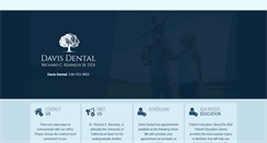 Desktop Screenshot of davisdental.com